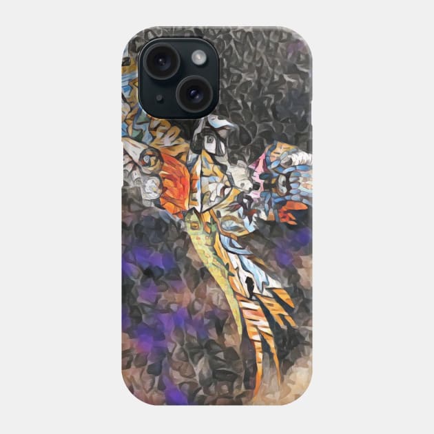 Macaw 19 Phone Case by Mr. Leon Artwork