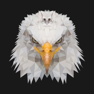 Low Poly Eagle Wild Animal T-Shirt