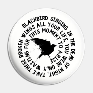Blackbird Pin