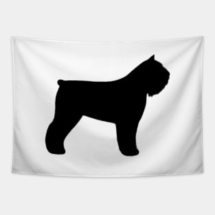 Bouvier des Flandres Silhouette Tapestry