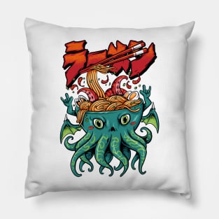 cthulhu noodles Pillow