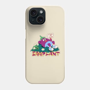 Eggplant it doesnt take too long Phone Case