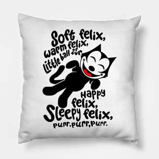 SOFT FELIX THE CAT PARODY Pillow