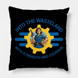 Vault 33's Defender - Armed and Ready Pillow