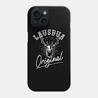 Lausbua Original Bayerischer Bayern Lustig Jungs Buam Deer Phone Case