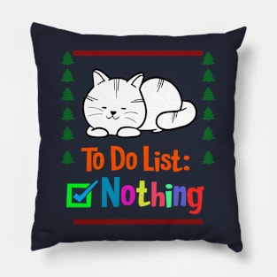 To DO list Nothing Pillow