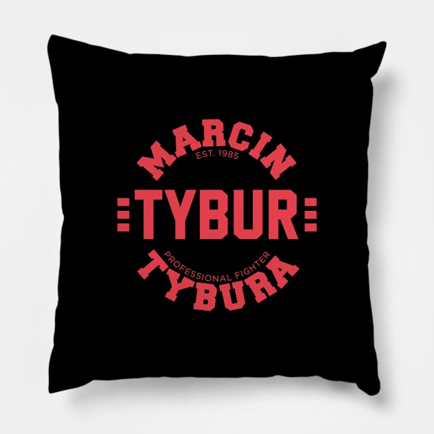 Marcin Tybura Pillow by Infectee