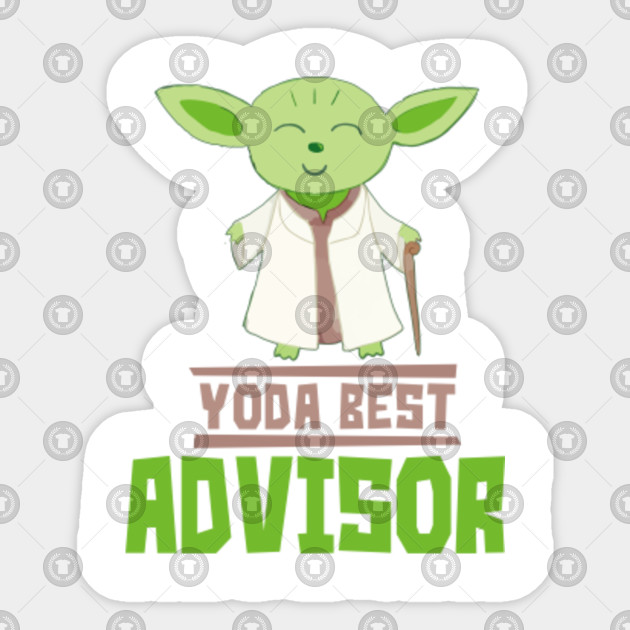 Sticker enfant Yoda Star Wars