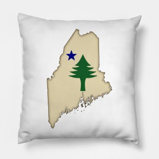 Vintage Maine Pillow