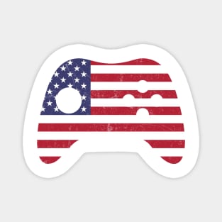 USA Flag Video Game Controller Magnet