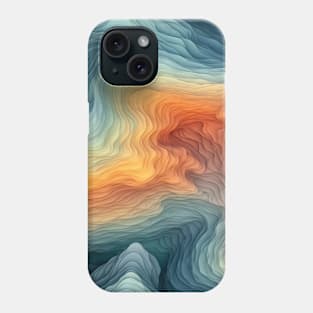 Abstract Smoke Colorful Phone Case