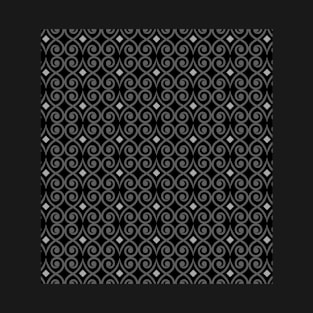 vector spiral tiles pattern T-Shirt