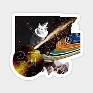 Voyager - Just a Bunch of Space Clowns Magnet