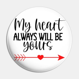 My Heart Will Always Be Yours. Cute Quote For The Lovers Out There. Pin