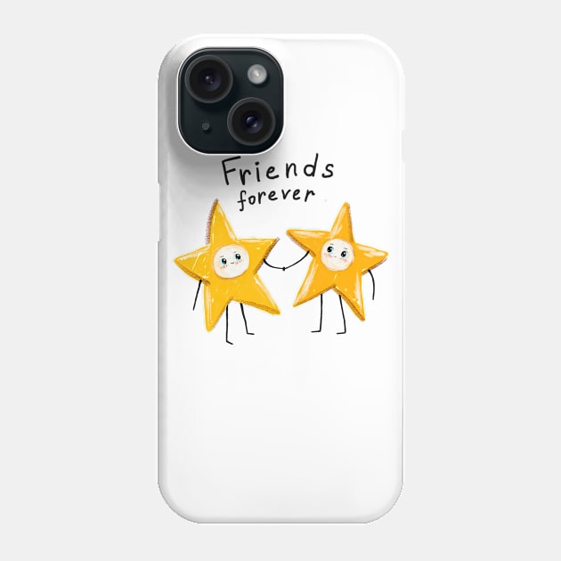 bff best friends forever Phone Case by MeadowTalesDesings