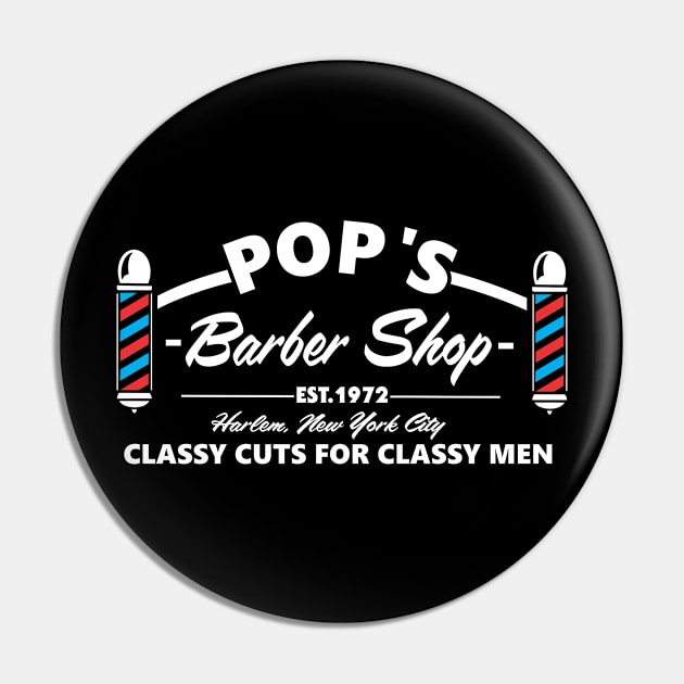 Pop's Barber shop Pin by carloj1956