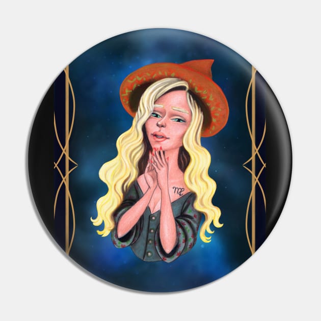 Blonde virgo witch Pin by Raluca Iov