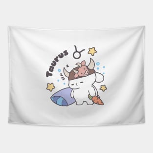 Taurus Loppi Tokki Bunny Zodiac Series Tapestry