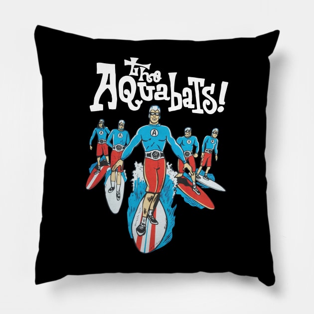 The Aquabats (3) Pillow by Mey X Prints