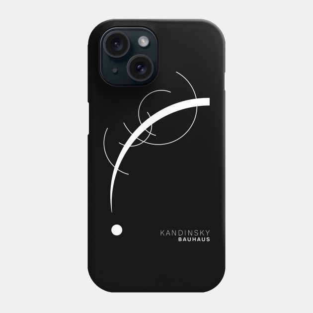 Kandinsky - Free Curve To The Point Phone Case by marieltoigo