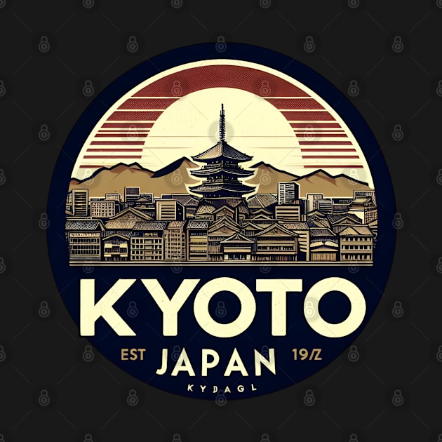 kyoto Japan by Teeeshirt