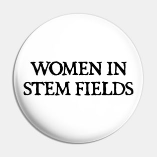 Women-in-STEM-fields Pin