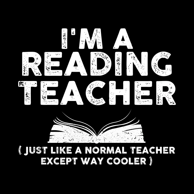 Reading Teacher Shirt by Shiva121