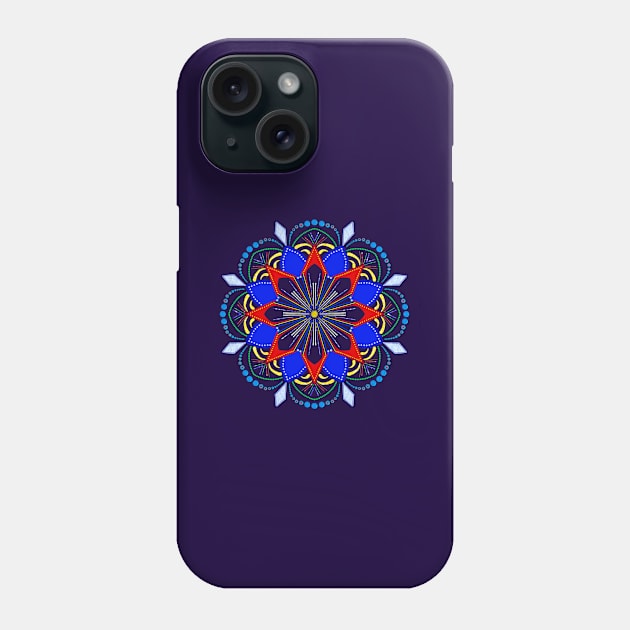 Disco Mandala Phone Case by Jane Izzy Designs