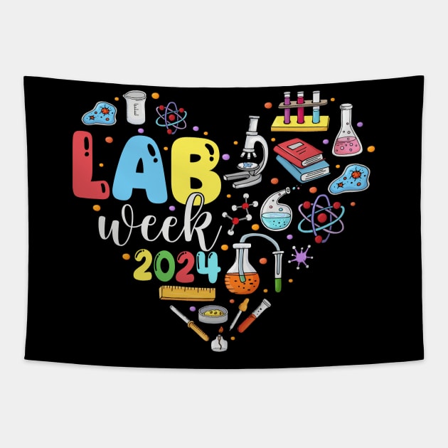 Lab Week 2024 Tapestry by antrazdixonlda