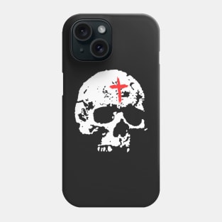 Hardcore Punk Eastern Orthodox Monk Skull pocket Phone Case