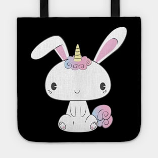 Unicorn Rabbit T-Shirt Tote