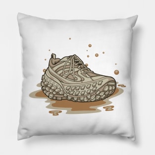 Balen Defender Beige Sneaker Pillow