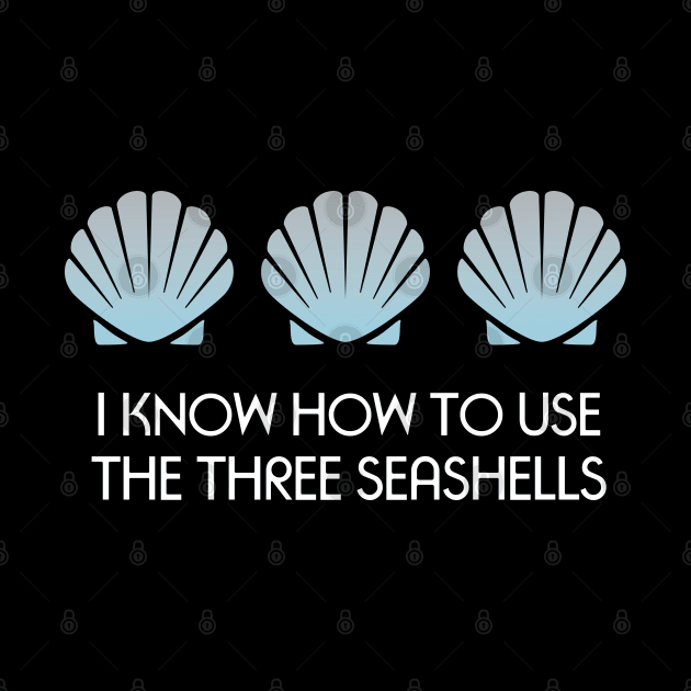 I know how to use the three seashells by VinagreShop