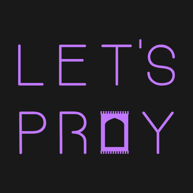 Let's Pray 2 Purple by submissiondesigns