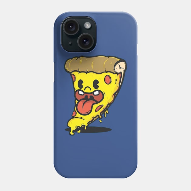 pizza Phone Case by a cat cooking