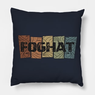 Foghat Retro Pattern Pillow