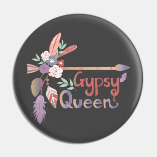 Gypsy Queen arrow Pin