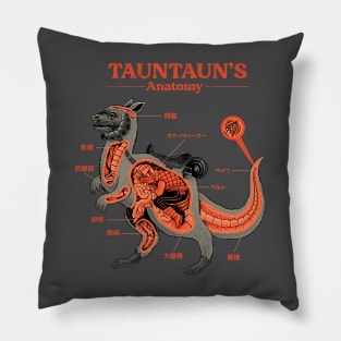 Tauntauns anatomy Pillow