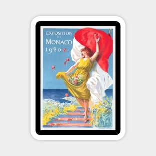 1920 MONACO Exposition Magnet