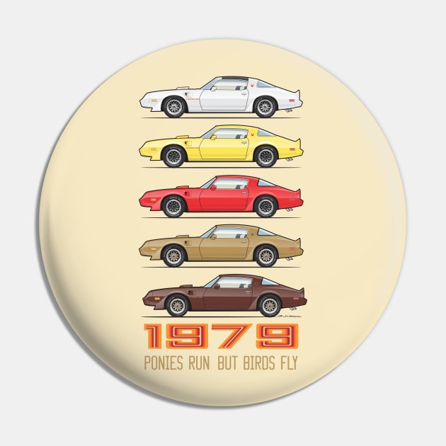 1979 TransAm Pin by ArtOnWheels