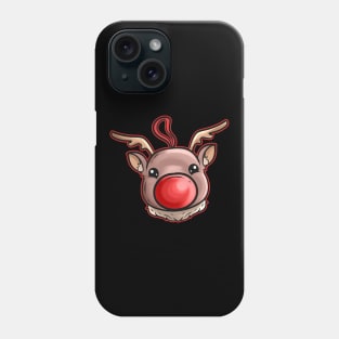 Xmas Christmas Tree Ball Globe Rudolph Reindeer Christmas Phone Case