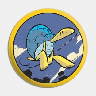 Spider-Turtle Pin