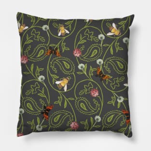 Ladybirds, Butterflies & Bees Pillow