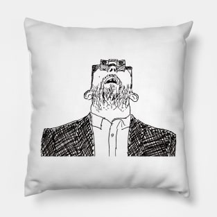 alex horne - look down Pillow