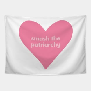 Smash the Patriarchy Heart Tapestry