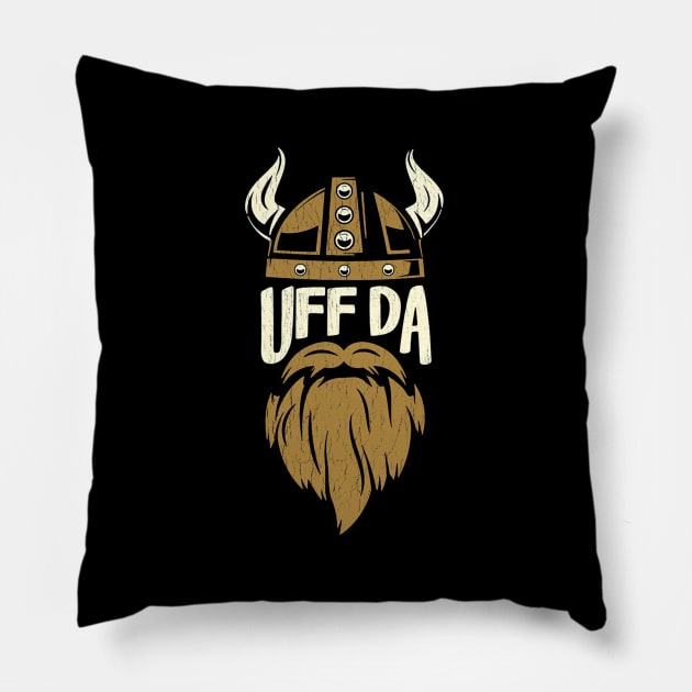 Uff Da Pillow by jenicefarns