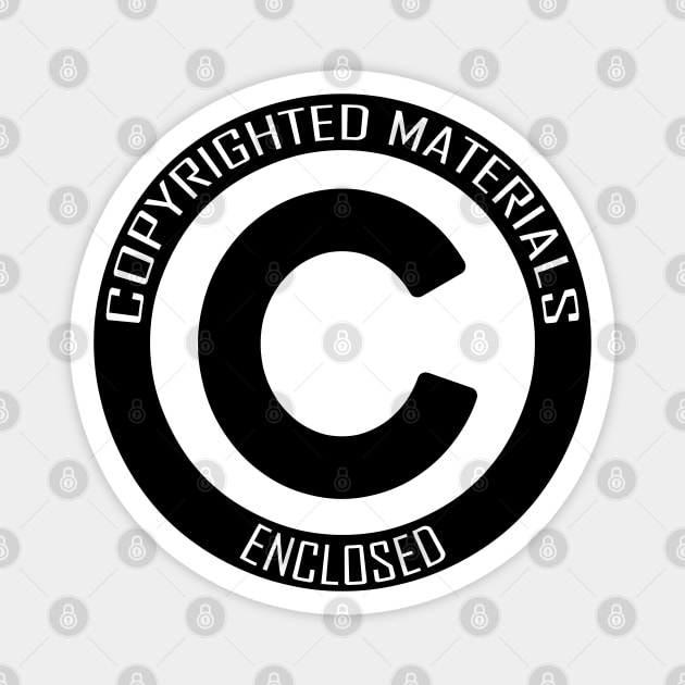I AM HIP HOP - COPYRIGHTED MATERIALS ENCLOSED Magnet by DodgertonSkillhause