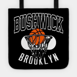 Bushwick Brooklyn Retro Basketball Tote