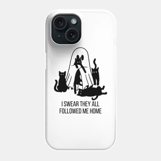 Catsper The Cat friendly ghost Phone Case