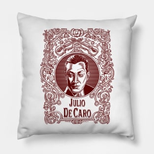 Julio de Caro in Red Pillow